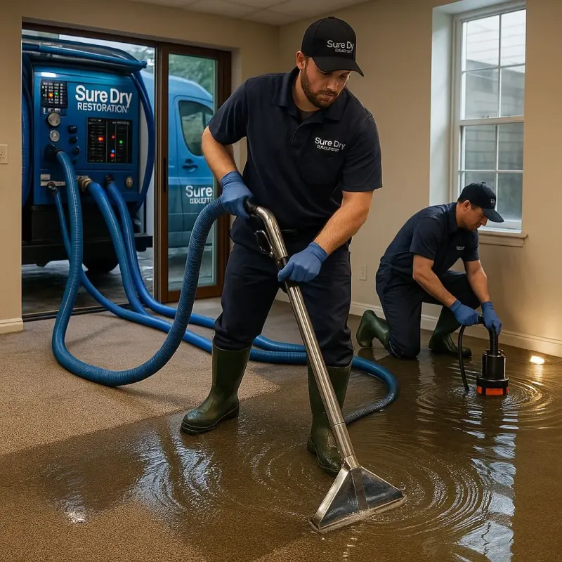 Water Extraction and Removal process in Cape Coral, FL